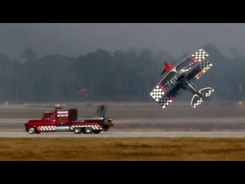 2011 Blue Angels Homecoming Airshow - Super Shockwave Jet Truck vs. Skip Stewart