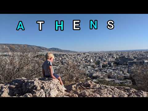 eng.subt. Афины за один день с ребенком.Основные достопримечательности. Athens with children,one day