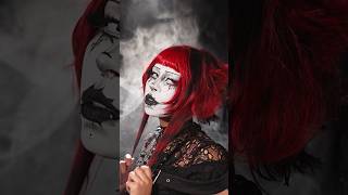 Download lagu GOTH MAKEUP TRANSITION ‼️ #gothic #trend mp3