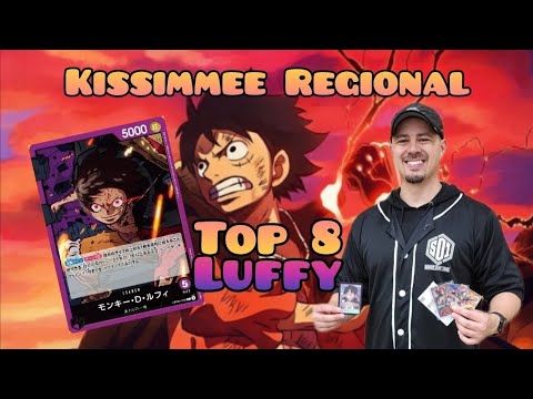 Kissimmee Regional Top 8 Purple Luffy Deck Profile with SD1 Greed - One Piece Card Game 