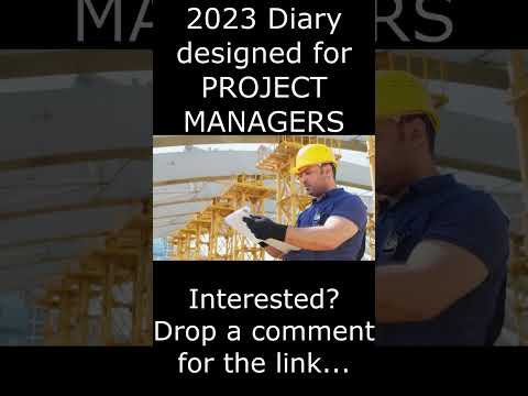20b  - 2023 Daily Diary - PROJECT MANAGER Addition #shorts