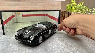 Unboxed Porsche Speedster 356 | ( 🖤 Very Realistic Diecast Model Car ) AUTOart 1/18 scale