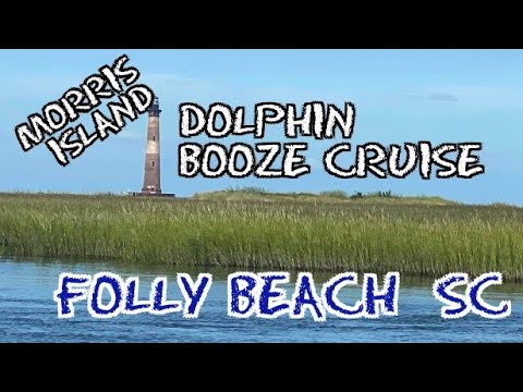 Chartered boat ride Folly Beach South Carolina to Morris Island Lighthouse