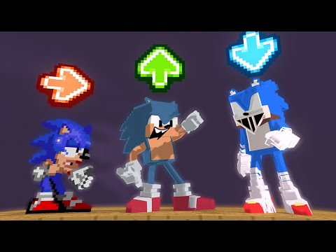 Insane FNF Challenge: Minecraft vs. Sonic! 🔥