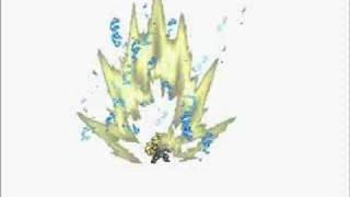 Goku goes ssj4 by Aragorn gif in music