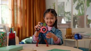 LEGO® Marvel 76258 Sestavitelná figurka: Captain America
