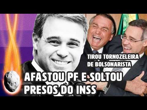 MENDONÇA LIBERA PRESOS DO INSS E TIRA TORNOZELEIRA DE EX-MINISTRO DE BOLSONARO | PLANTÃO