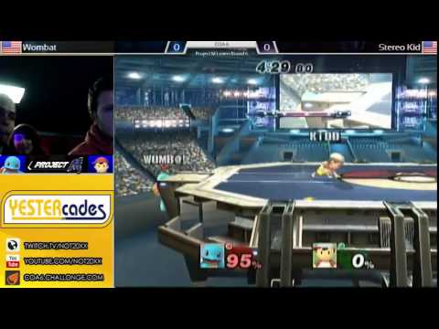 COA 6 Project M - Wombat (Squirtle) vs FS Stereo Kid (Ness) Losers Round 6