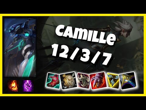 Camille vs Fiora KOREAN Challenger TOP (12/3/7) - v11.2