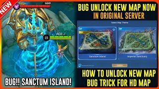 BUG!! UNLOCK NEW MAP IN ORIGINAL SERVER!! ACCESS NEW MAP NOW! MOBILE LEGENDS