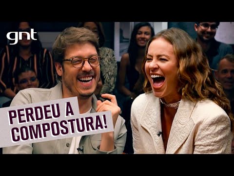 Paolla Oliveira faced an awkward situation in the name of elegance 😂 | What's the Story, Porchat?...