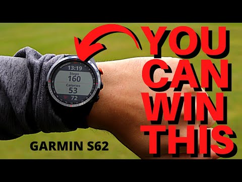 GARMIN S62 GOLF WATCH REVIEW - YOU CAN WIN ONE OF THESE!!