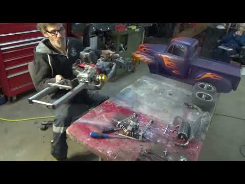 DIY grinder head differential install on the quarter scale