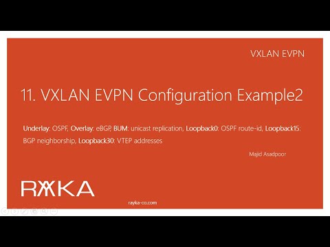 11. VXLAN BGP EVPN Configuration Example2