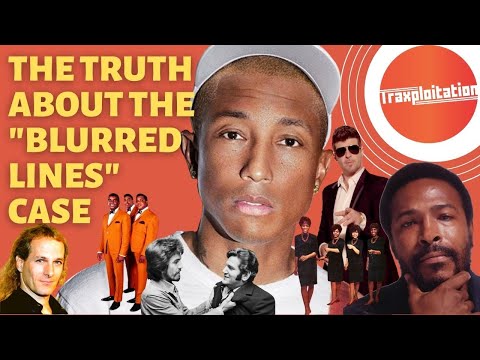 Blurred Lines Copyright Case Study - Pharrell Williams v Bridgeport Music (Includes Rare Footage)