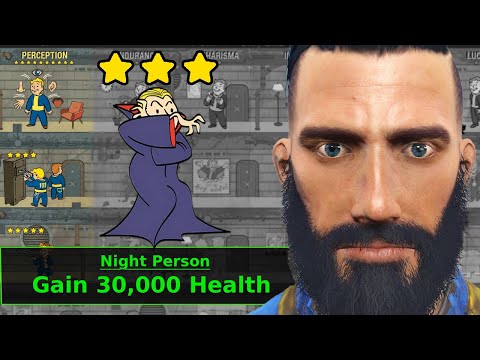 Fallout 4, but Perception is 1000% Stronger