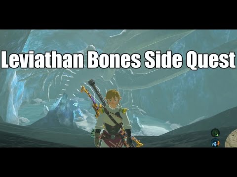 Leviathan Bones Side Quest | Breath of the Wild | Walkthrough