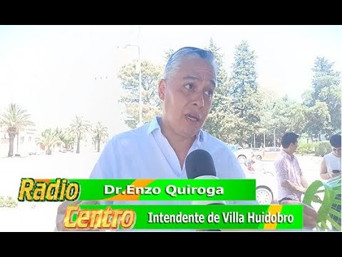 Dr.Enzo Quiroga - Intendente de Villa Huidobro.