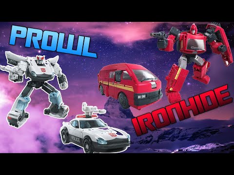 Amazon Exclusive Autobot Alliance Earthrise PROWL & IRONHIDE