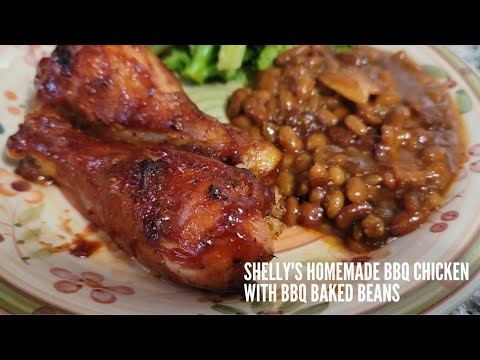 The Most Delicious BBQ Chicken with Amazing BBQ Baked Beans