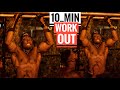 10 Minute Upper Body Workout No Weights | Upper Body Strength Workout No Weights