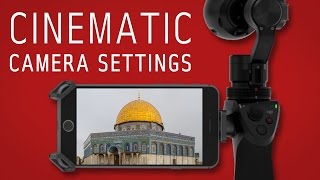 DJI Osmo | Best camera settings | Shutter Speed, ISO, Frame Rate, Anti Flicker, more