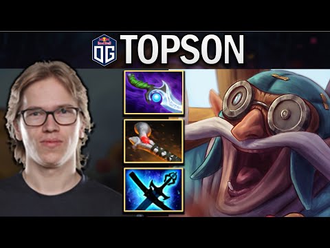 OG.TOPSON GYROCOPTER WITH 25 KILLS - DOTA 2 7.30 GAMEPLAY