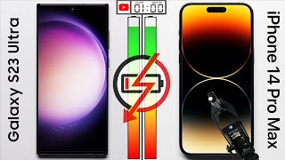 Galaxy S23 Ultra vs iPhone 14 Pro Max Battery Test