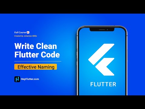Write Clean Flutter Code Effective Naming