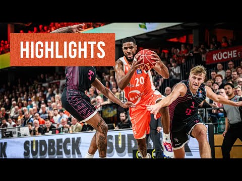 Highlights: RASTA Vechta vs. Telekom Baskets Bonn (Saison 2023/24)