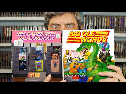 10 Great NES Games with Awful Cover/Label/Cartridge/Box Art (Nintendo Entertainment System)