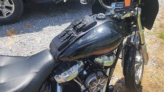 Motorcycle Gas Tank Bags Glove Box With Key Lockable Belt Clips
