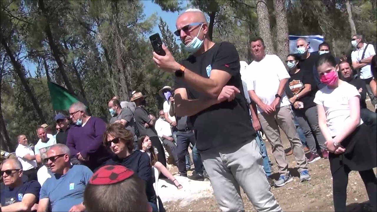 עצרת זיכרון יער המגינים אפריל 2021