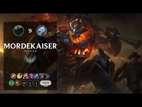 Mordekaiser Jungle vs Viego - BR Challenger Patch 12.9