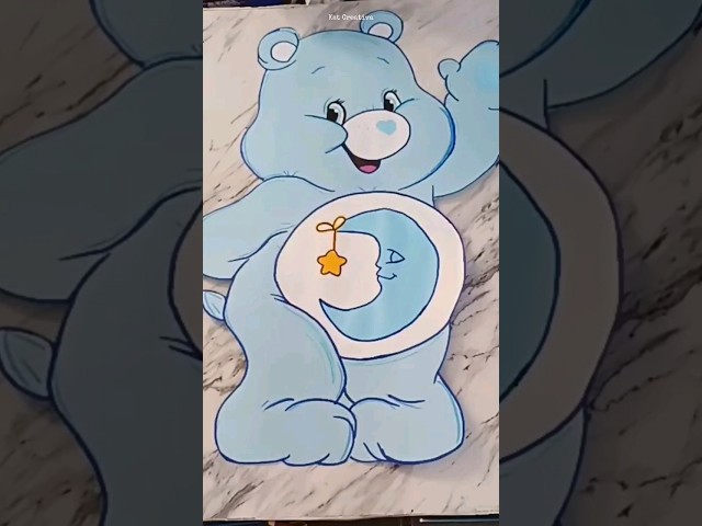 Vídeo relacionado con Care Bears Edición Limitada Peluche Bedtime Bear 35cm con Insignia Brillante, Color Azul Profundo