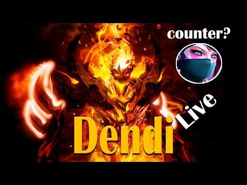 [LIVE] Dendi Shadow Fiend vs Templar Assassin mid i got fucking countered