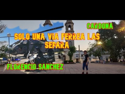 SOLO UNA VIA FERREA LAS SEPARA FLORENCIO SANCHEZ - CARDONA. PASEANDO POR  TRINIDAD 😓😓