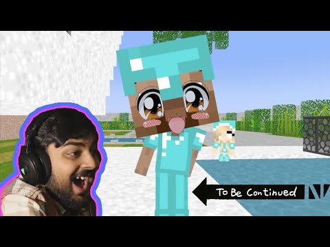 Chicken wing meme - CUTE PRO GIRL and PRO - Minecraft animation - MUTAHAR laugh