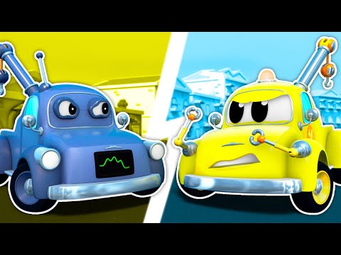 Tom kamion za vuču i njegov klon! 😈 Kamioni za djecu | Tom kamion za vuču