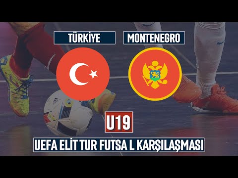 Turkey U19 Montenegro U19 Futsal Avrupa Şampiyonası / UEFA European U19 Futsal Championship 1.Devre