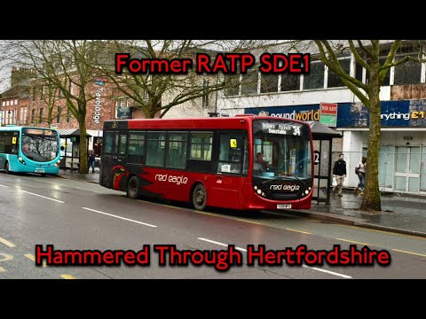 [F1] HAMMERED! | Red Eagle ADL Enviro200 Dart | 50122 (YX08 MFO) | Route 34