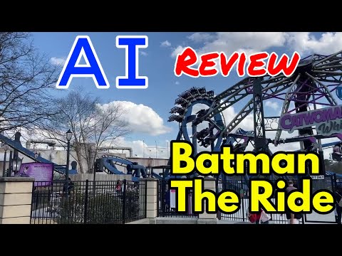 Video review of Batman The Ride by Roller Coasters of Thailand