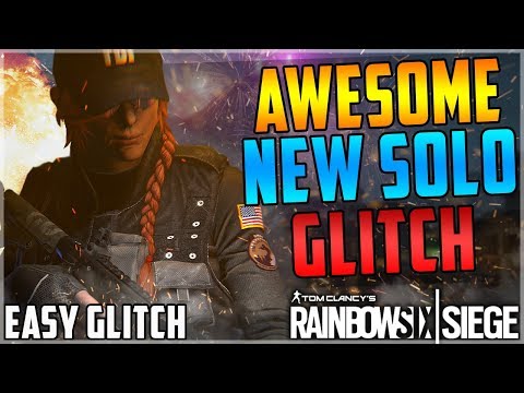 CRAZY NEW SOLO GLITCH - INVINCIBLE + GET ON THE ROOF AFTER PATCH (Rainbow Six Siege)