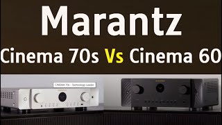 Video thumbnail for Marantz Cinema 70s vs Cinema 60 AVR | Specifications | Comparison | Difference | Best AVR Atmos by Prakkash