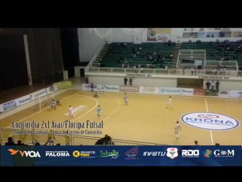 TV AVAÍ FLORIPA FUTSAL - Gols de Concórdia 2x1 Avaí/Floripa Futsal