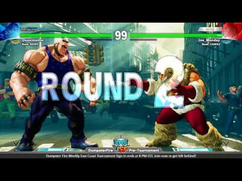 r/SF Weekly Dumpster Fire - Pre-Tournament