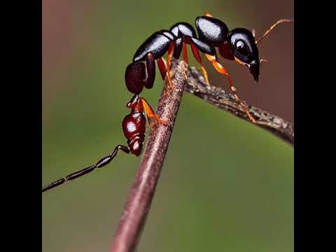 The Lazy Ant Who Outsmarted the Industrious Ants: A Tale of Winter Survival