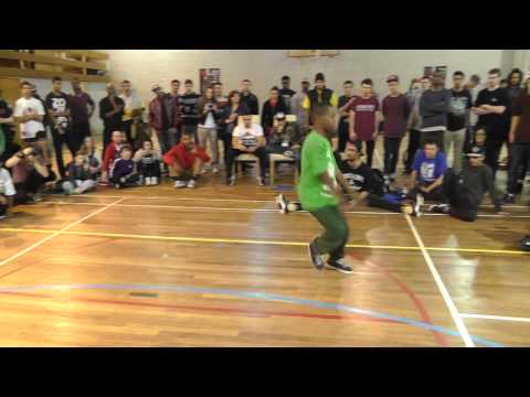 King of The Bboys Bgirl Terra vs Aj 10 11 2012