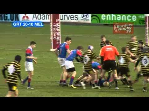 MATT LOCHRIE CUP 2013 - GALA RED TRIANGLE v MELROSE UNDER 16 - RUGBY HIGHLIGHTS