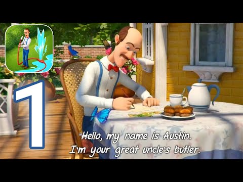 Gardenscapes - Gameplay Walkthrough Part 1 - Level 1 - 4 Completed (iOS, Android)